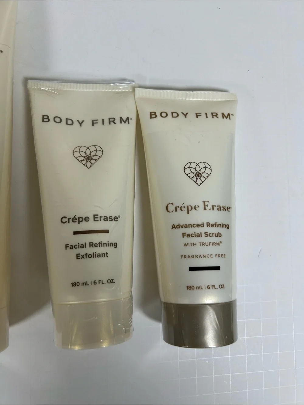 Body Firm Crépe Erase (Set of 3) Face Body Refining Exfoliants and Facial Scrub
